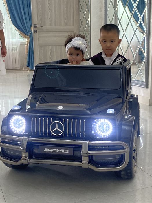 Электромобиль Детский машина Гелендваген g63 24 вольта