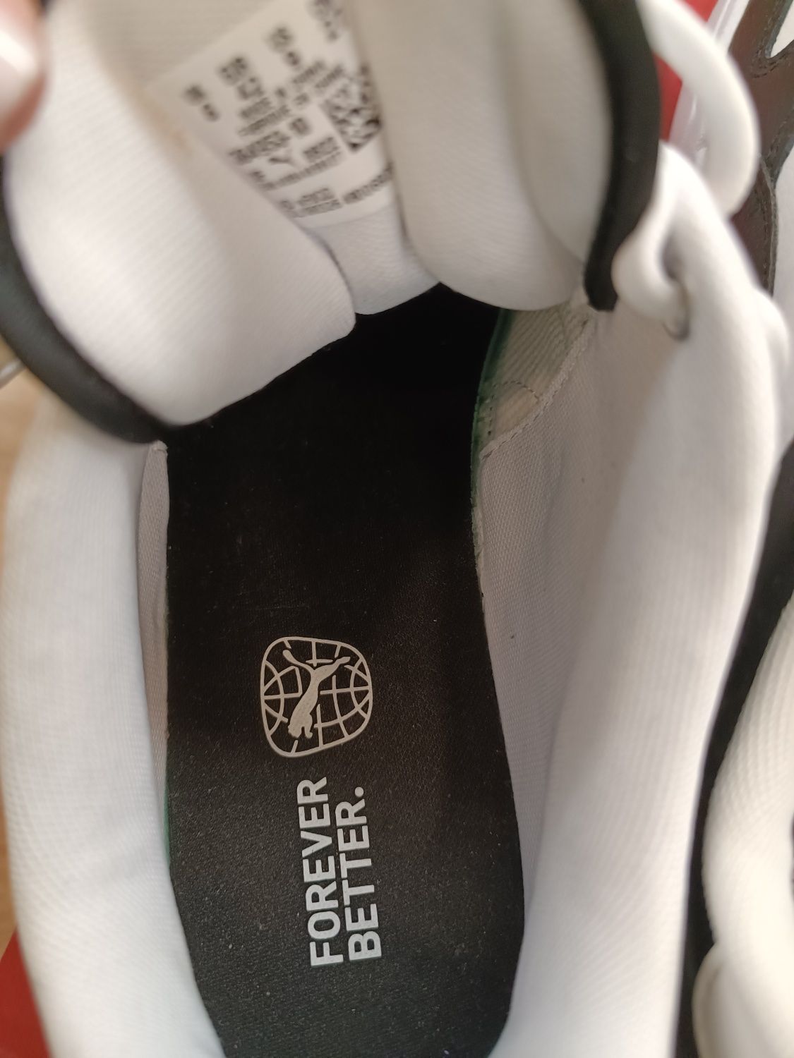 Puma 42. under armour 38