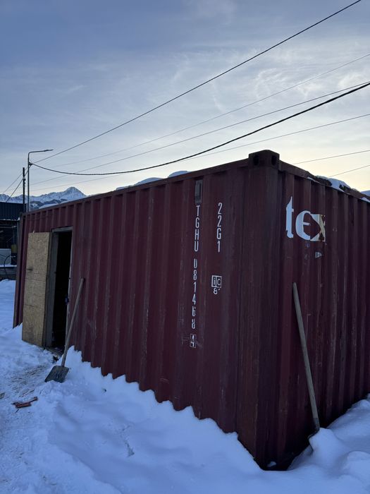 Контейнер 20тон  для рабочих утепленный готовый на 5 чел с кухней