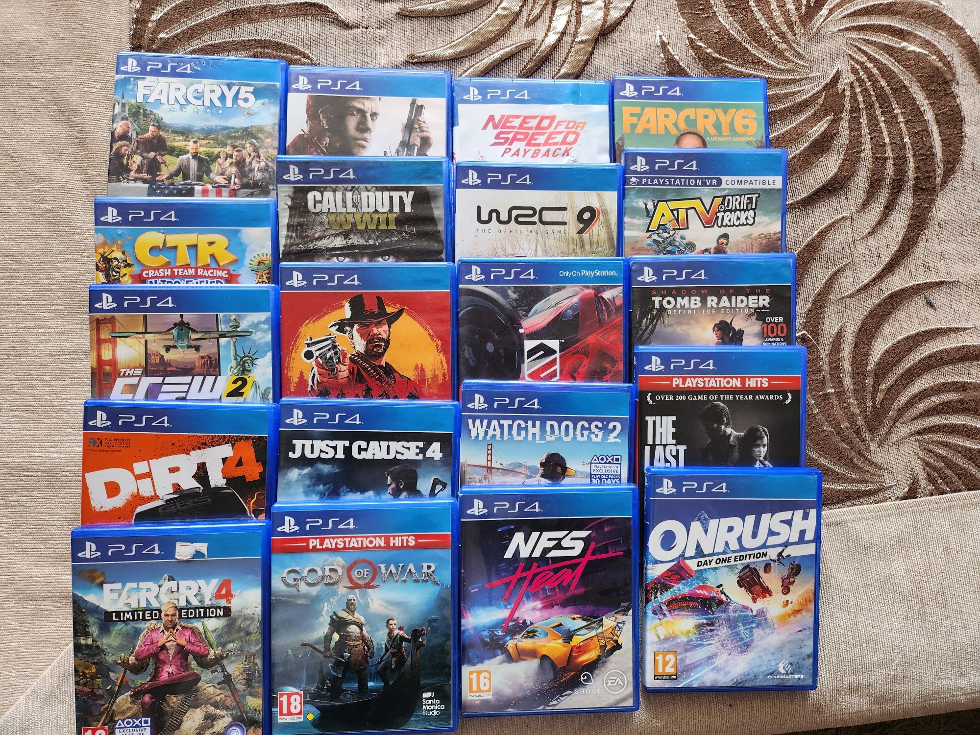 Игри за PS4,запазени