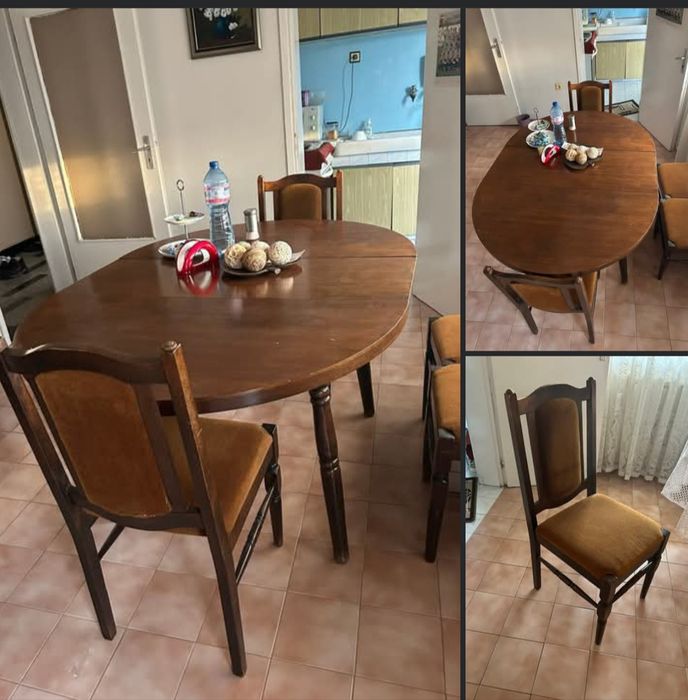 Трапезарна маса с 4 стола