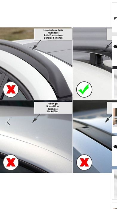 Bare transversale Menabo Ariete Rised Rails pentru Skoda Superb (3T) W