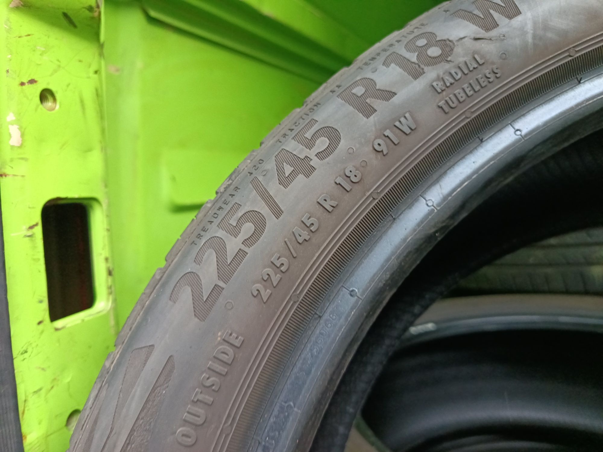 Anvelope vara 225 45 18 continental 2022 6mm