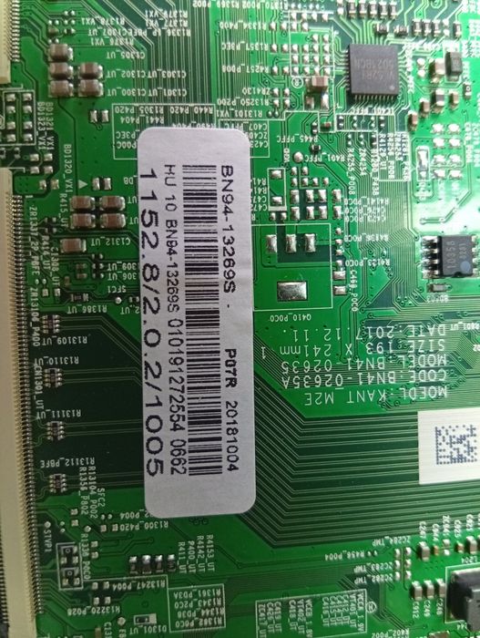 Banda led x2 TV W40484, sursa TNPA6699, mainboard TNPH1197, Panasonic