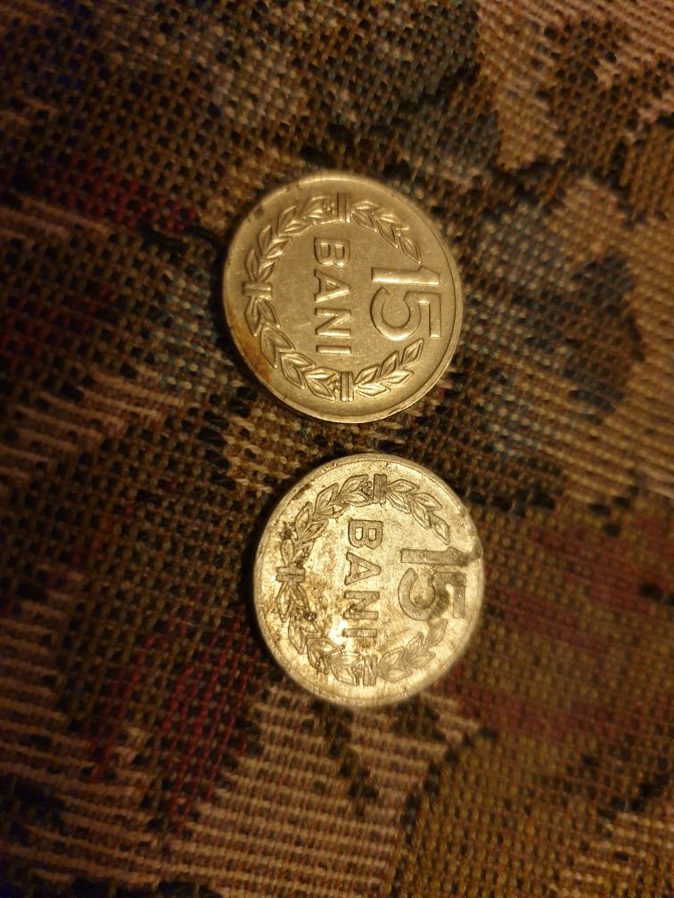 Monede colecție 1944 de 100 lei și 15 bani