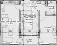 Продава се 3-стаен апартамент – кв. Казански, Стара Загора