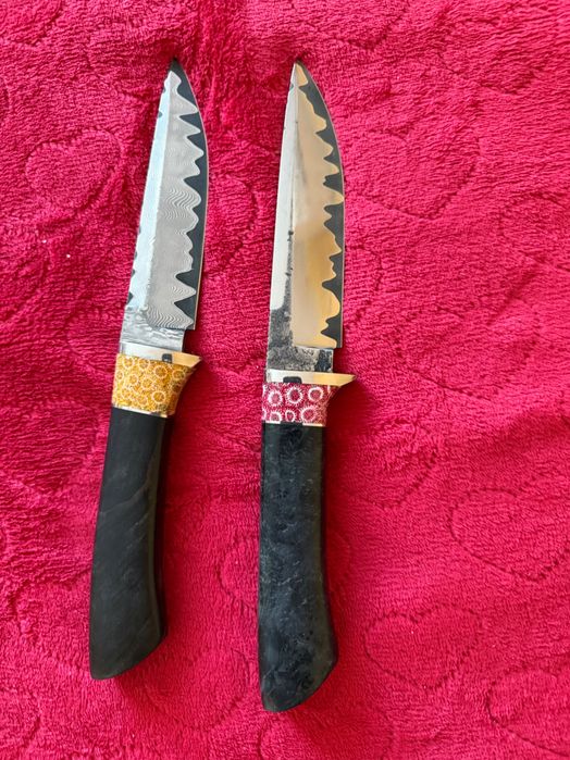 Нож стомана дамасков ламинат