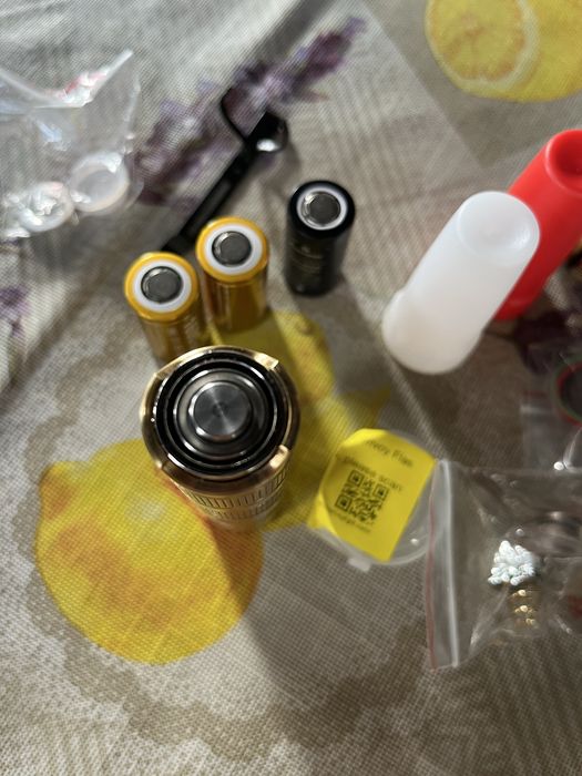 Lanterna Convoy S2+ brass (alama) 18650 18350