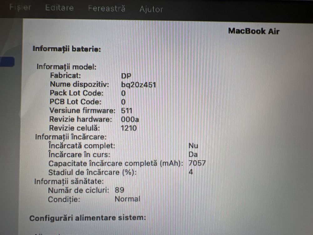 Vand MacBook Pro13”