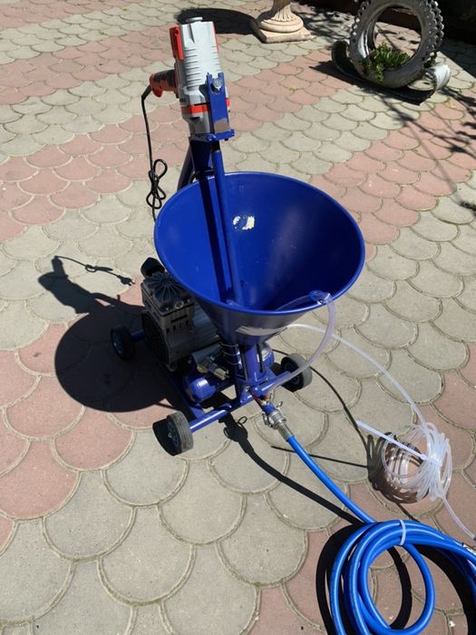 Pompa gletuit glet aplicare glet amorsa spriț electrica cu compresor