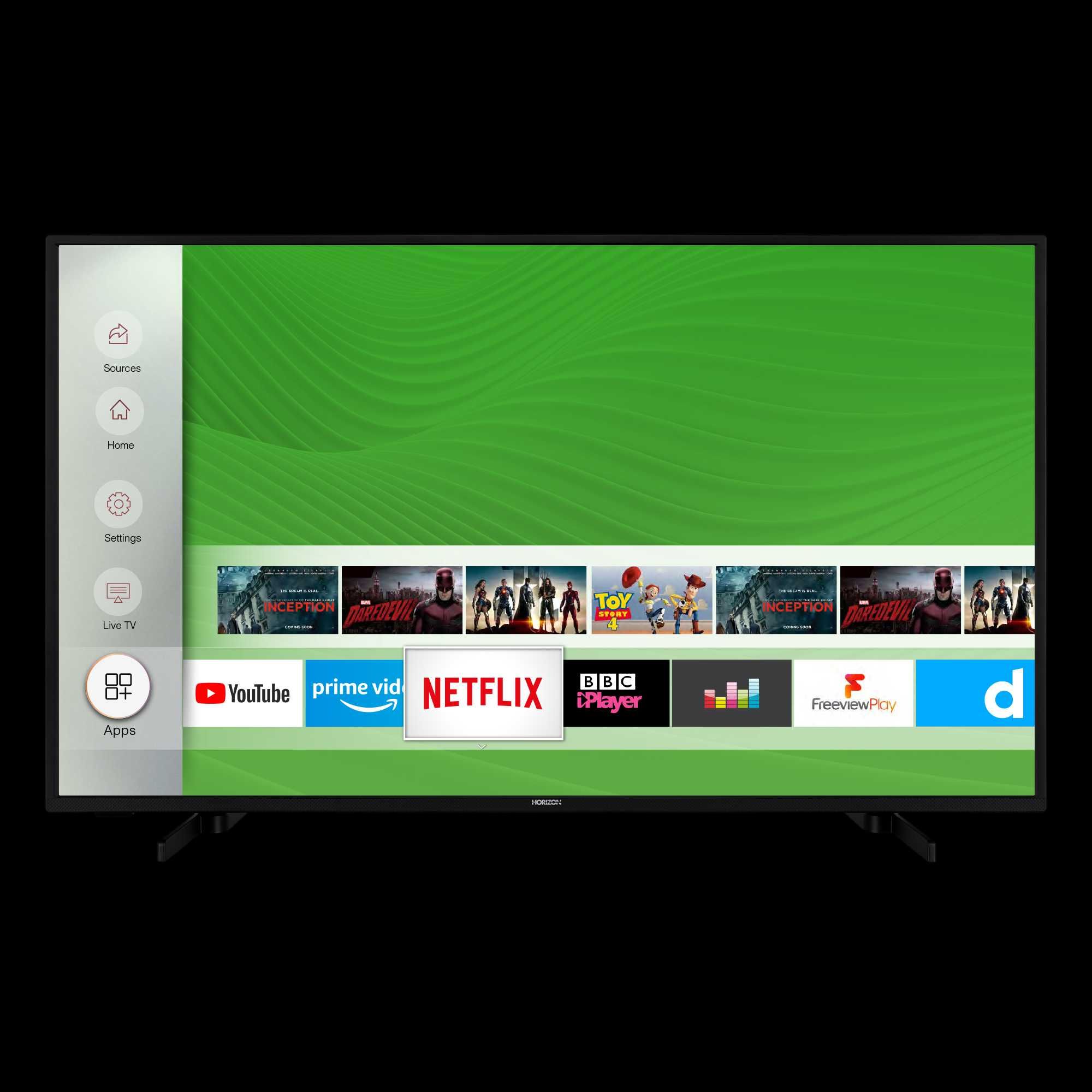 Televizor Horizon 55HL7530U, 139 cm, Smart, 4K Ultra HD, LED, Clasa G