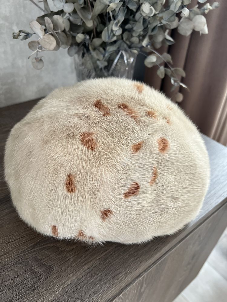 Норковый берет