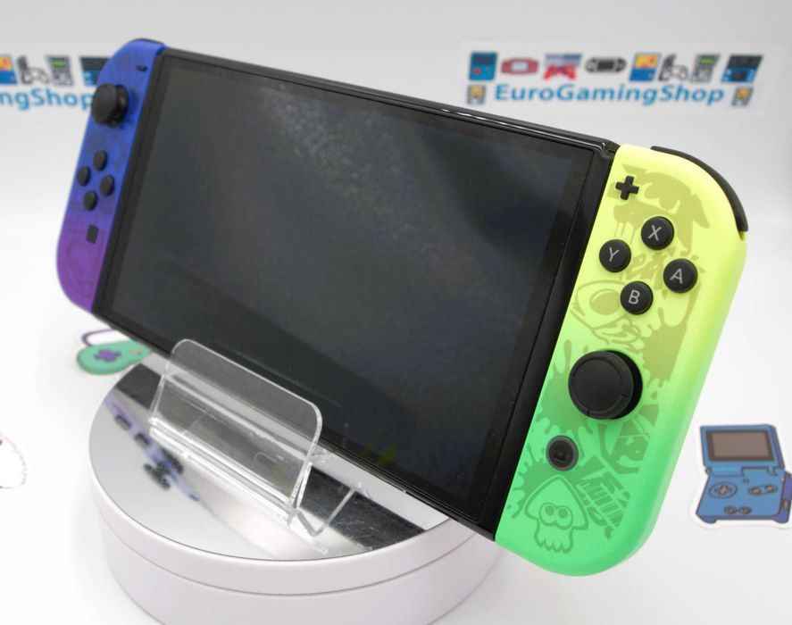 Nintendo Switch OLED Splatoon Modat Picofly/ Tinfoil/256GB/30+ Jocuri