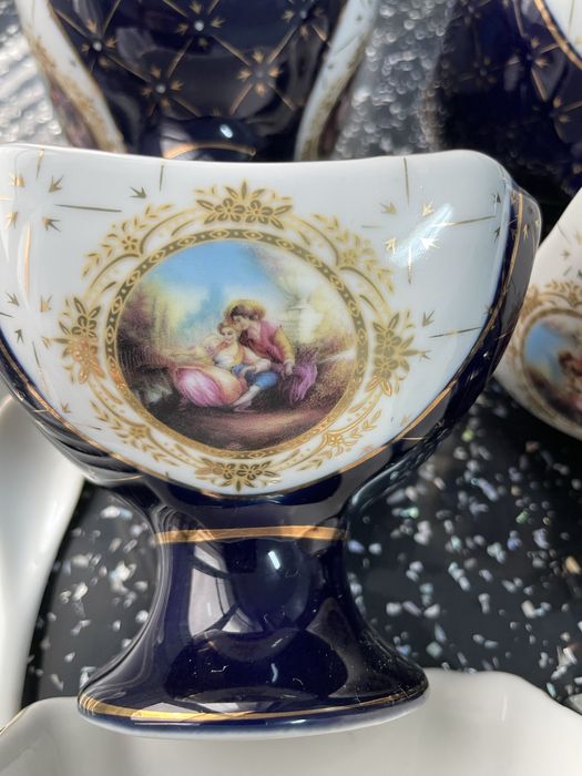 Set serviciu desert portelan