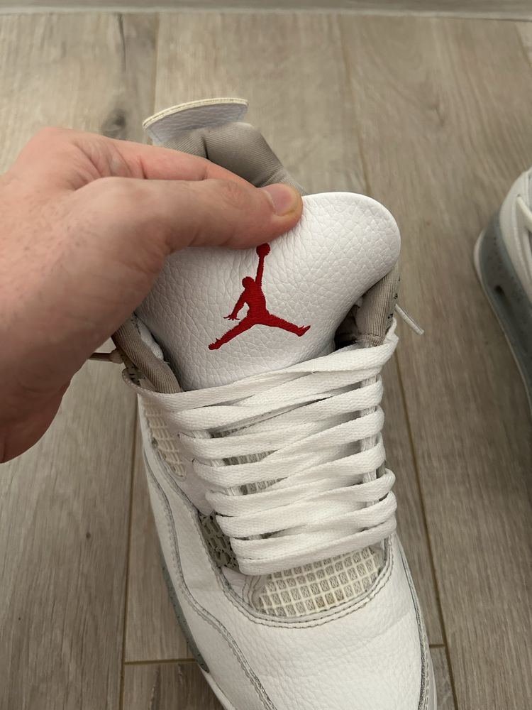 Nike Air Jordan Retro 4 White Oreo