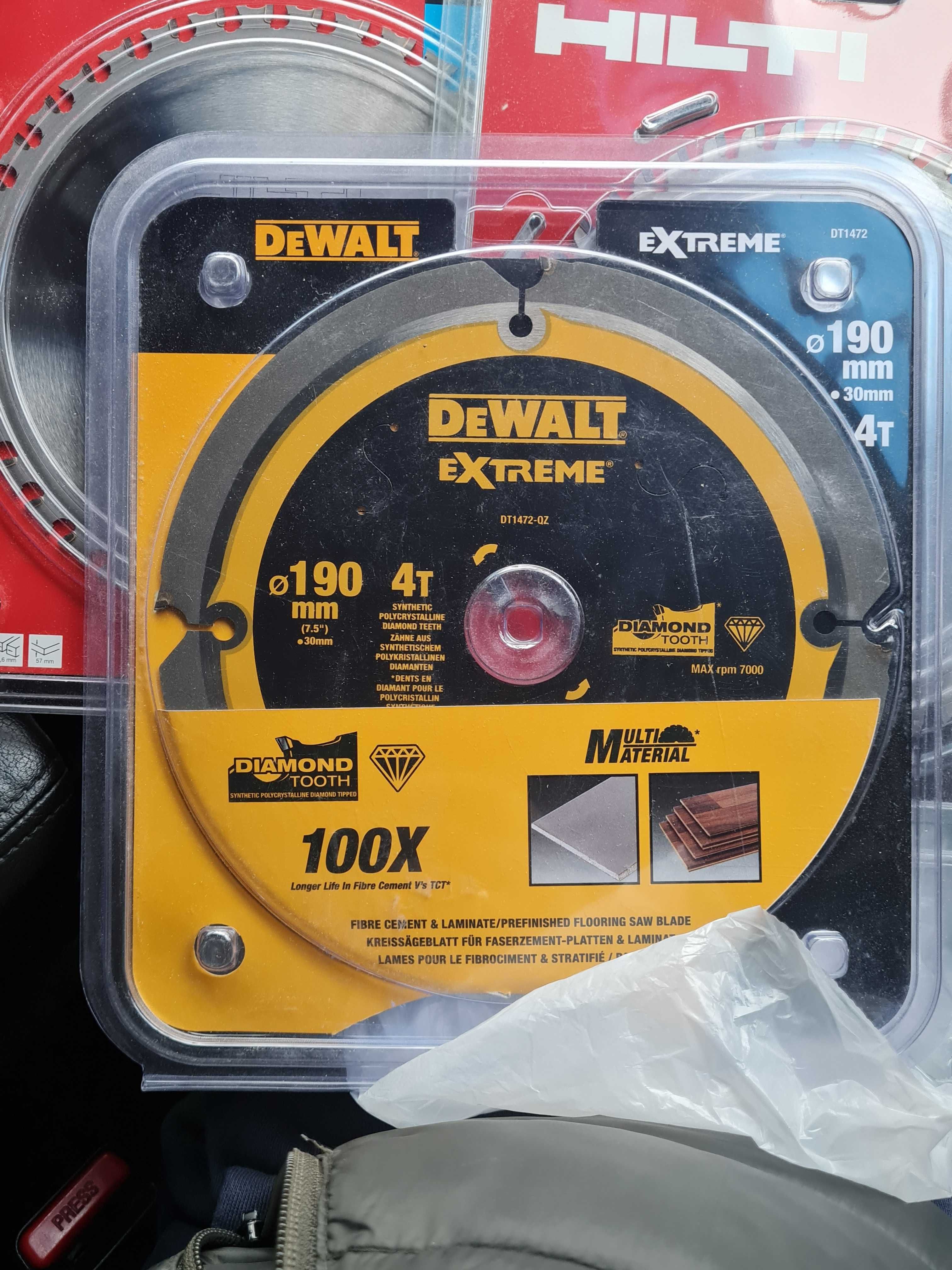 Диск за метал hilti / dewalt фиброцимент, mdf