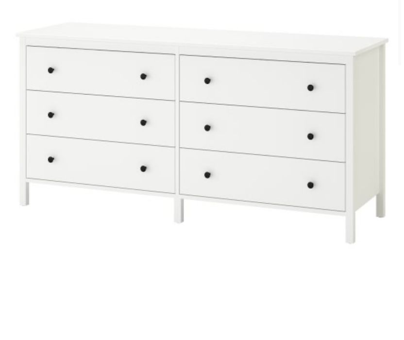 Бял Скрин Ikea Модел koppang 6 чекмеджета