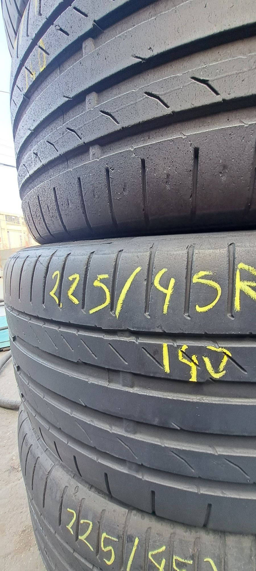 4 anvelope vara 225/45r17 Continental Montaj Gratuit