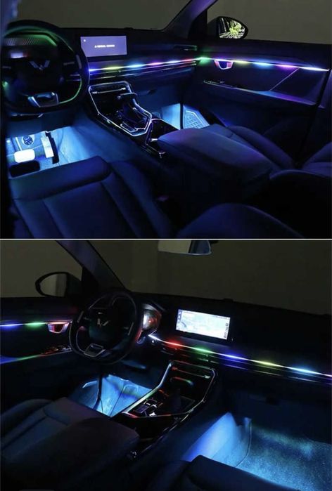 Kit lumini ambientale 18 in 1  64 culori