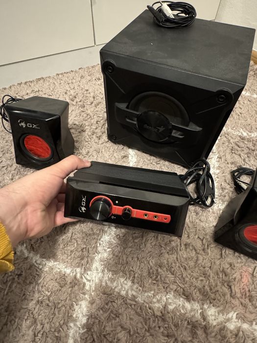 Sistem audio Gaming  Genius SW-G2.1  1250 38W - Citeste descrierea!