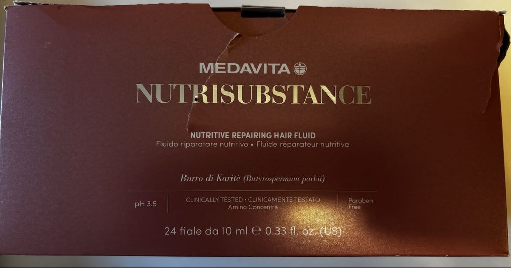 Fiole Medavita Nutrisubstance pentru hidratare
