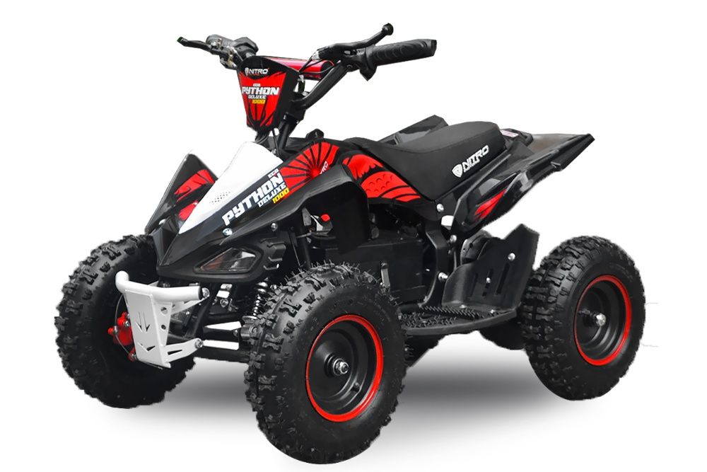 ATV electric NITRO ECO Python 1000W 48V DELUXE #Rosu