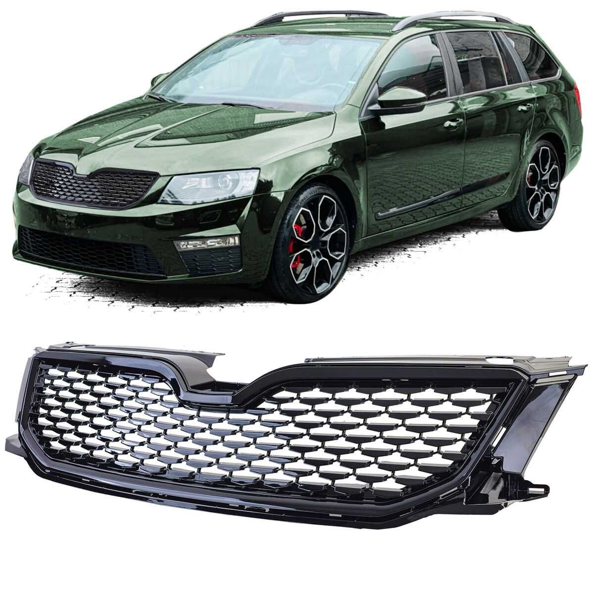 SKODA octavia  3 RS спортна решетка 2004-2017