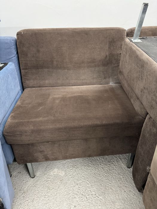 Меки дивани (кафяви и сини)