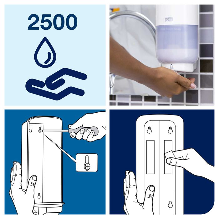 Tork Сензорен дозатор за сапун Intuition™ Sensor Бял S4