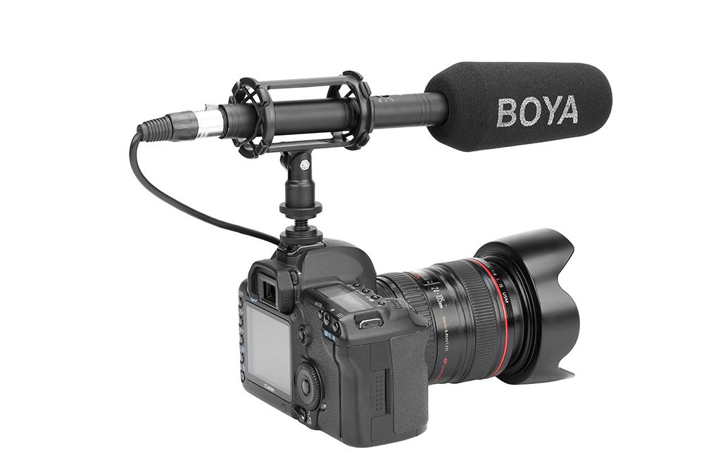 BOYA BY-PVM3000S суперкардиоидный микрофон для дробовика