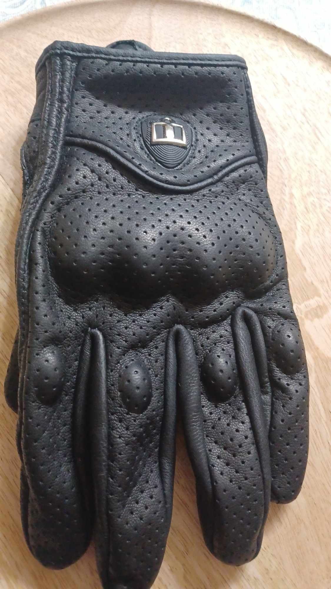 Mănuși motociclist piele naturala