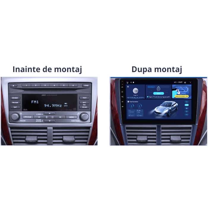 Navigatie Subaru Forester 3 2007-2013, Android 14,  4GB RAM/64GB ROM