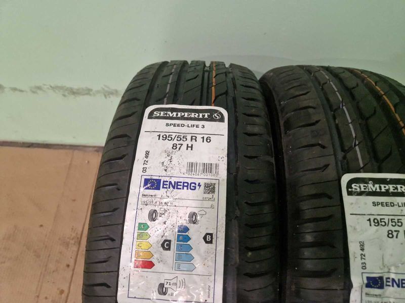 2 Semperit 16 195/55/ 
нови летни гуми 
DOT0522