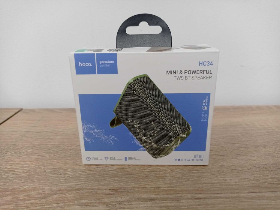 Boxa Portabila Bluetooth HOCO HC34, 5W, TWS, Waterproof  [#5346#]