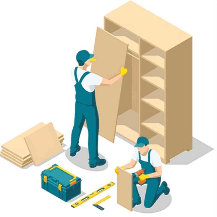 Професионален монтаж и демонтаж на мебели и ламинат (подов и стенен)