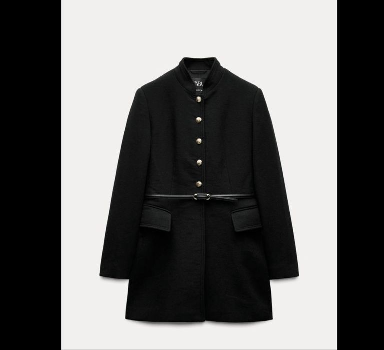 Дамско палто ZARA със съдържание на вълна.