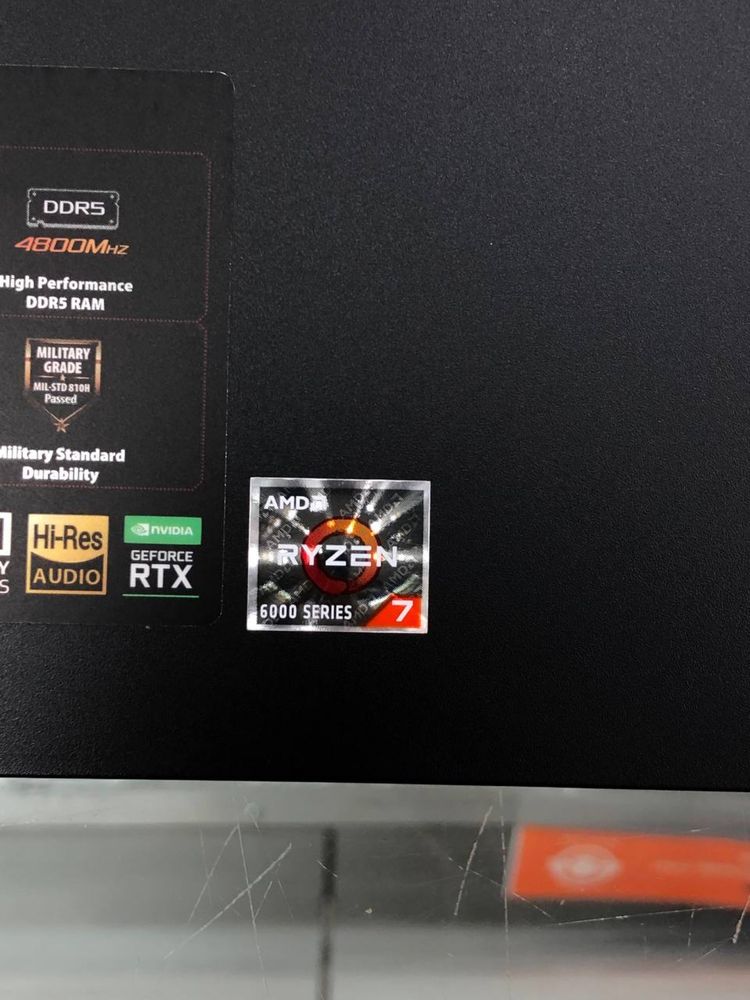 Asus Tuf Gaming A17 Ryzen 7-6800H RTX3060 6Gb