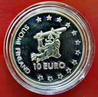 Moneda argint Finlanda, Spania, Italia