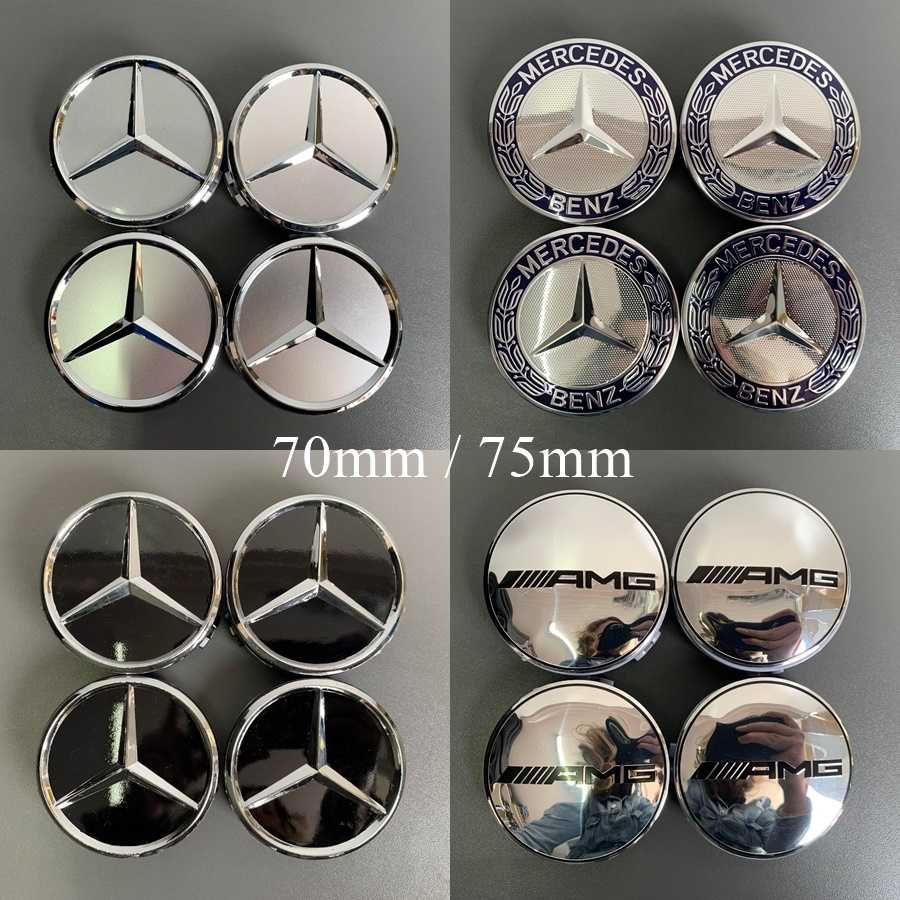 Capacele jante aliaj Audi 57mm BMW 65mm Mercedes 70mm VW 56mm