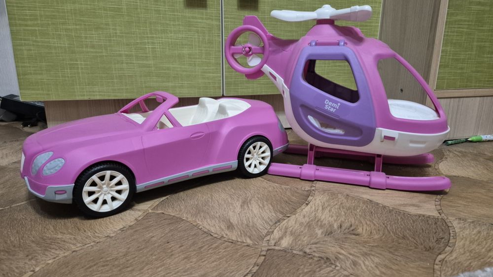 Кабриолет и вертолёт для девочки  Demi Star