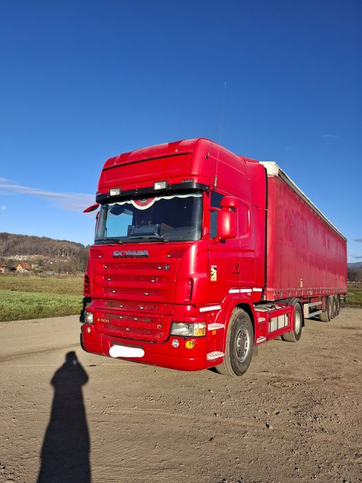 UNIC PROPRIETAR Scania R500 + semiremorca  Schwarzmuller

Cap tractor: