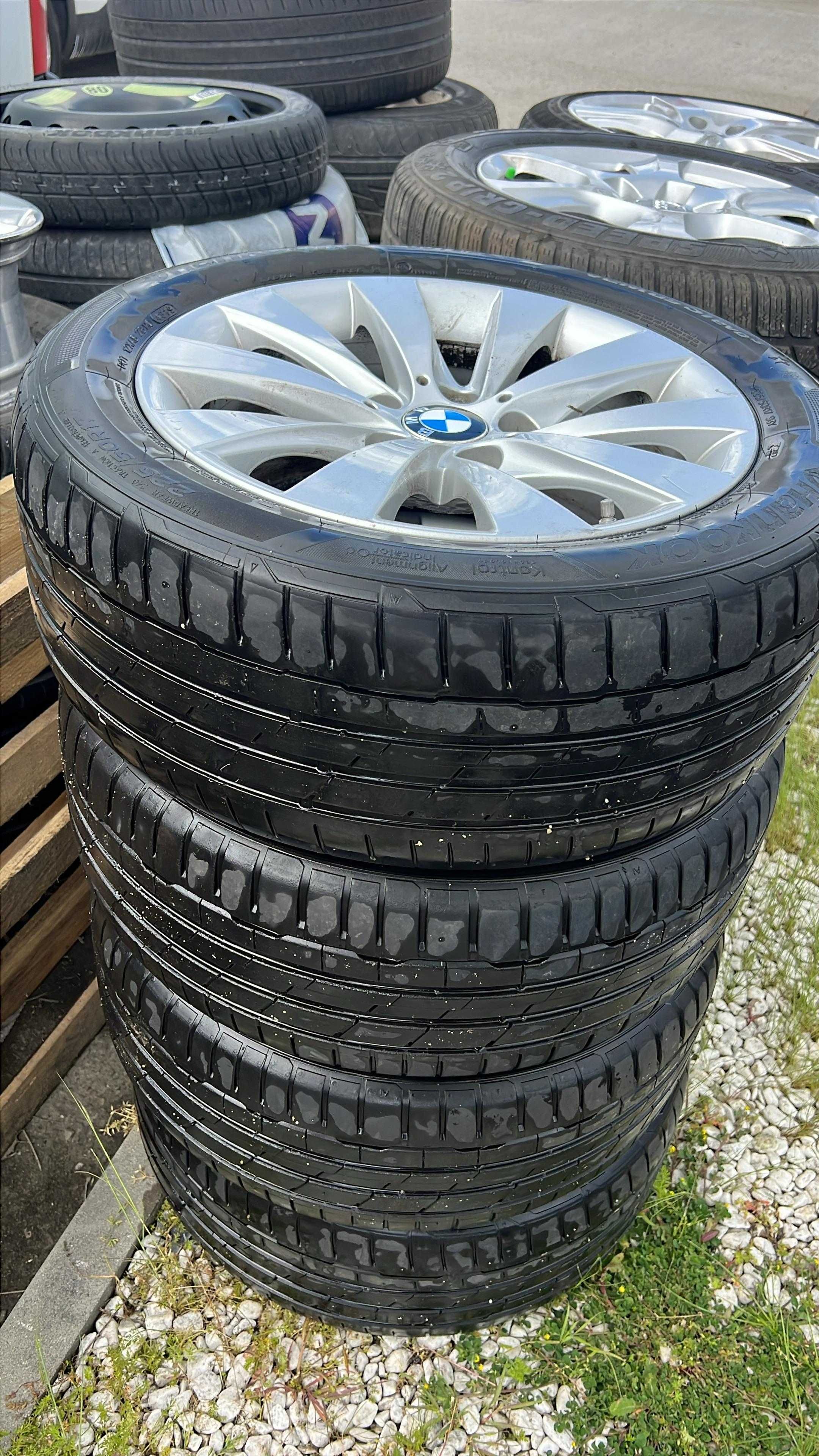 Jante+Anvelope Roti Bmw 225/50R17 413 Style Seria 1/2/3/4/5 5x120 OE