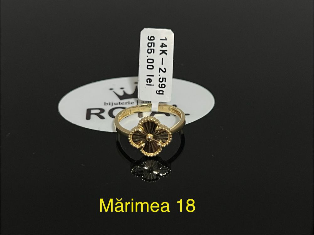 Bijuteria Royal CB : Inel dama aur 14k 2,59gr Marime 18