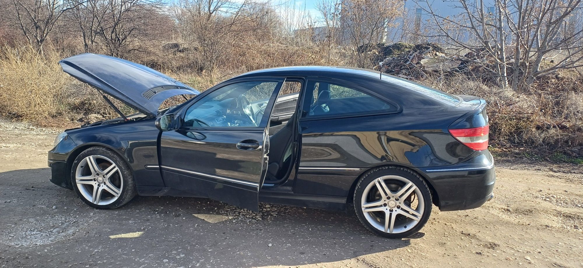 Mercedes CLC 2.2 150 к.с. дизел автоматик на части