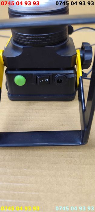 proiector lanterna puternica cu 3 acumulatori 18650 cu proba