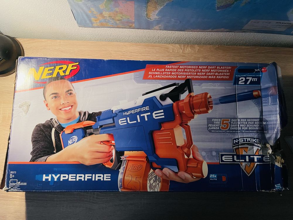 Бластер Nerf Elite Hyperfire