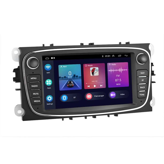 Navigatie dedicata Ford Mondeo/Focus/C-Max/SMax/Galaxy/Kuga, Carplay