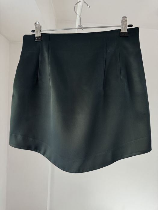 Fusta zara saten vernil