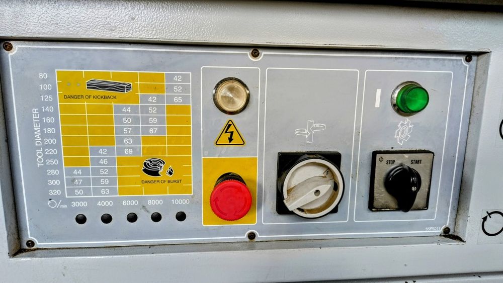 Фреза с карета 5 види обо мот 5,5 кв вис 210 мм плот 1300/900 мм