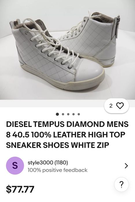 Diesel Diamond N 47 кожени - 32 лв